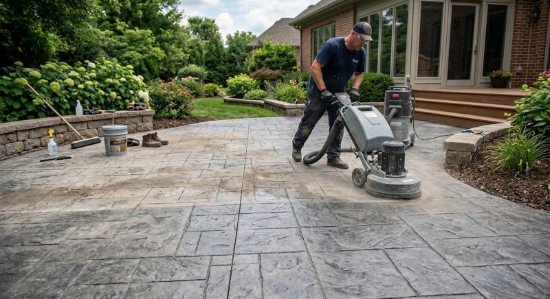 Concrete Flatwork Repair Service